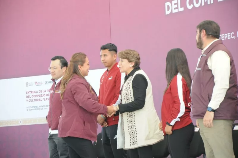 Gobernadora Delfina Gómez Álvarez Enaltece la Labor y Entrega de la Presidenta Erika Sevilla Alvarado en Otzolotepec