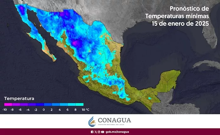 Llega Nuevo Frente Frío con Heladas en Norte y Centro del país