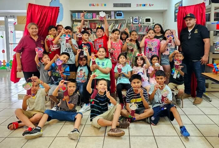 Viven una primavera divertida en las bibliotecas de Nuevo laredo