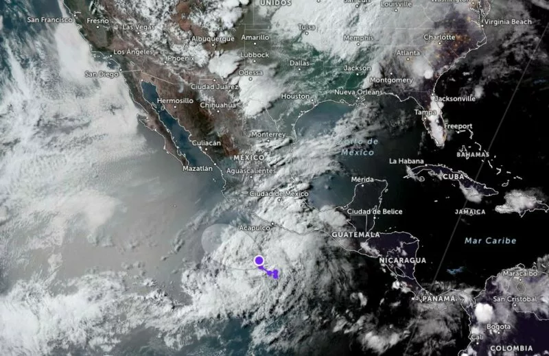 ¡Alerta! Ya es 100 % seguro que se forme el ciclón tropical “Alvin” durante las próximas horas al suroeste de México