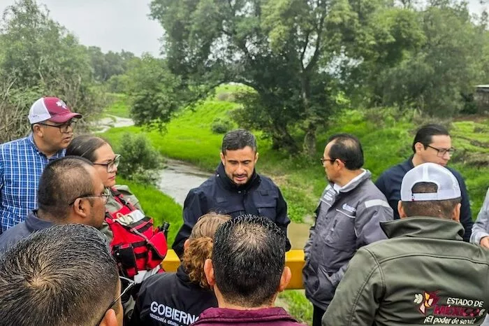 Refuerza Gobierno del EdoMéx vigilancia en márgenes de ríos Papalotla y Xalapango para prevenir riesgos a la población durante la temporada de lluvias