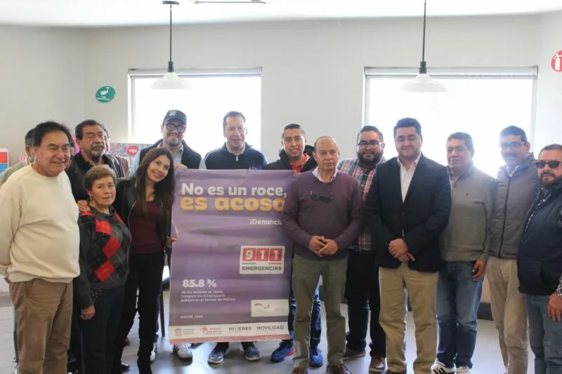 Promueve Gobierno municipal transporte público seguro para mujeres en Toluca