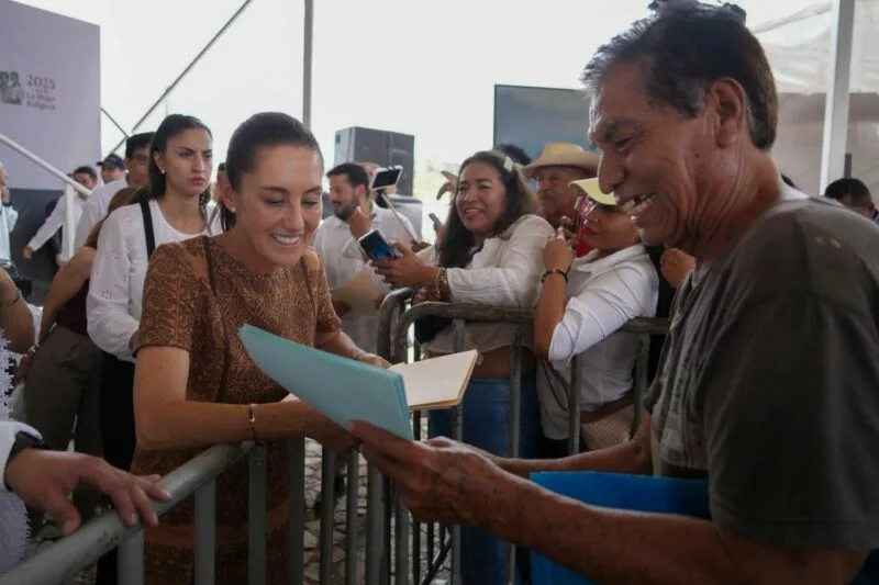 Realizó la Presidenta Claudia Sheinbaum esta semana gira en Chiapas, Oaxaca, Tabasco y Guerrero.