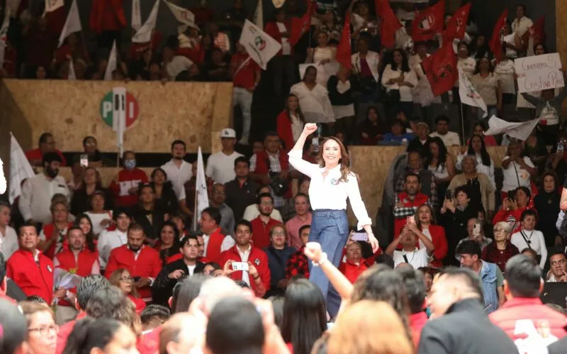 EL PRI va a regresar a gobernar para darle ruta a México: Cristina Ruiz