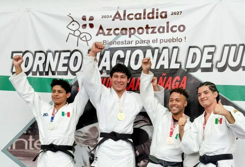 Alumno de la UAT conquista el oro en torneo nacional de judo