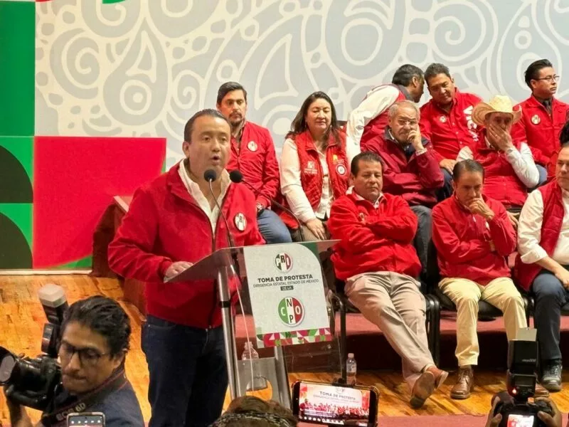 Aldo Ledezma Reyna asume la dirigencia estatal de la CNOP en el Estado de México