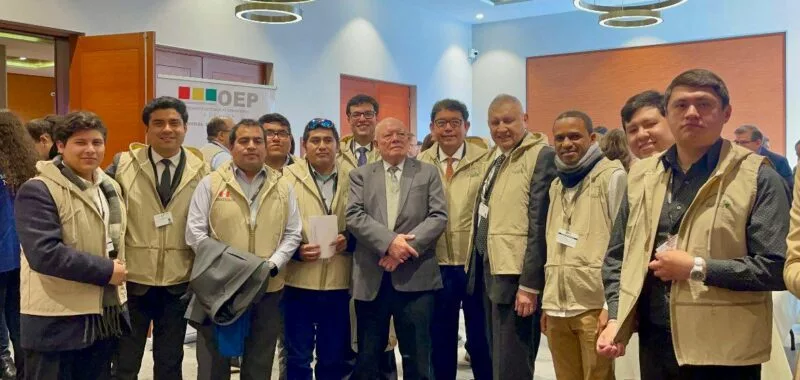 Copppal envía misión de 30 observadores electorales a Bolivia, informa Alejandro Moreno.