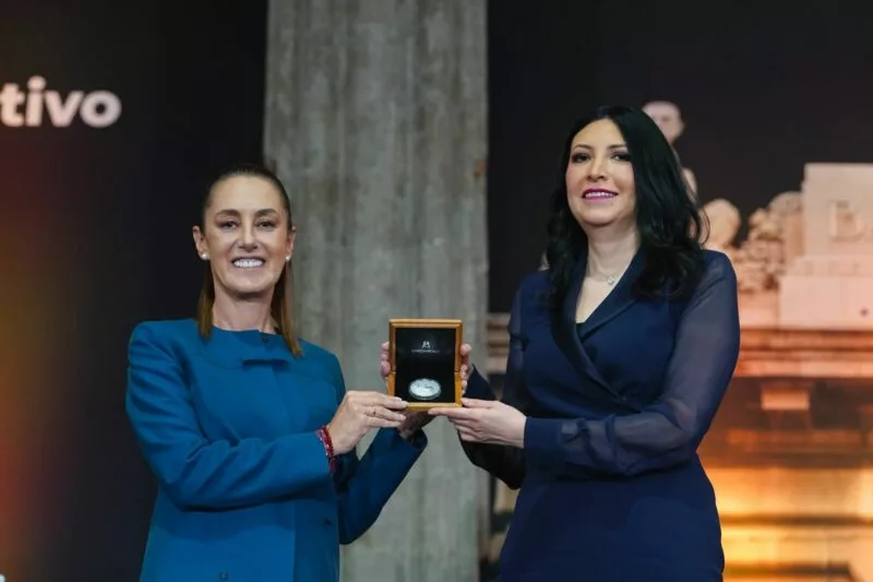 Claudia Sheinbaum Pardo celebra 100 aniversario de la Fundación del Banco de México