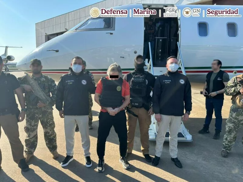 Trasladan a Mexico al líder de la Barredora,  Hernán “N”, quien fue detenido el pasado 12 de septiembre