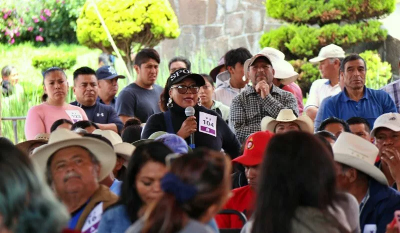 IEEM presente en Temoaya con asamblea de Consulta previa