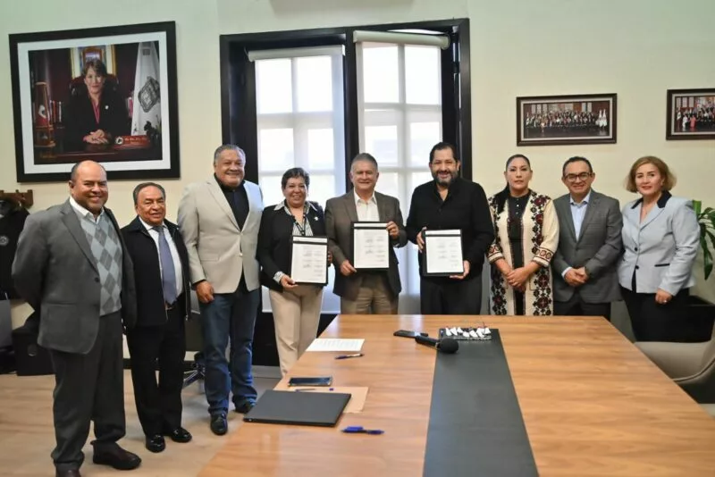 Congreso mexiquense y Suteym logran  acuerdo laboral 2025