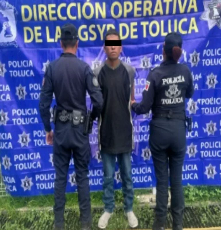 Toluca no baja la guardia: ocho detenidos en patrullajes preventivos