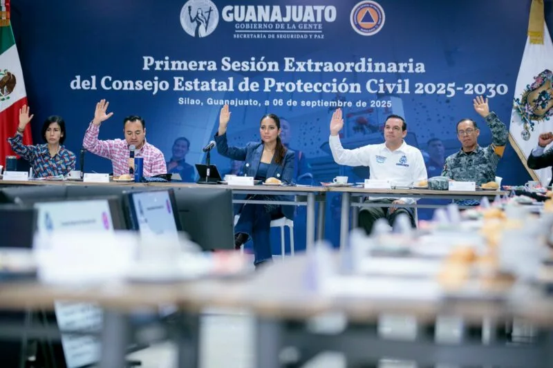 Se mantiene en alerta el Consejo Estatal de Protección Civil de Guanajuato  por las lluvias.