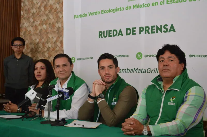 Recibe el Partido Verde en el Estado de México al empresario y político Luis Montaño