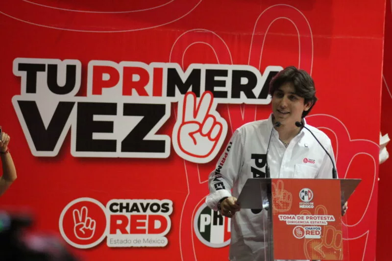 Patricio Bucardo Muñiz rinde protesta como dirigente estatal de Chavos Red del PRI en el Estado de México: “La Primera Vez es creer en México”*