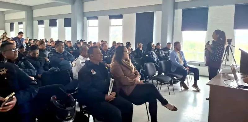 Continúa capacitación a elementos de Seguridad de Toluca en materia de Derechos Humanos