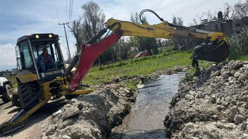 San Pedro Cholula de Ocoyoacac, sigue con  niveles altos de agua