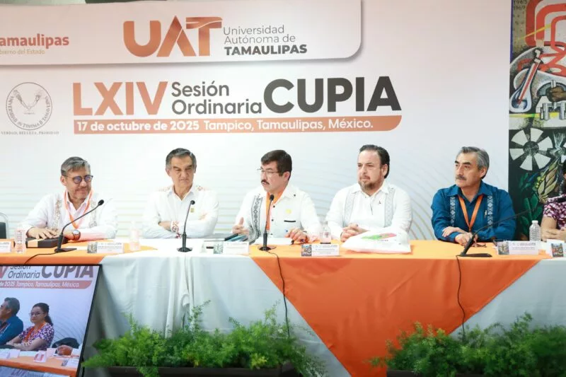 Gobernador preside en la UAT clausura de la sesión nacional de universidades públicas