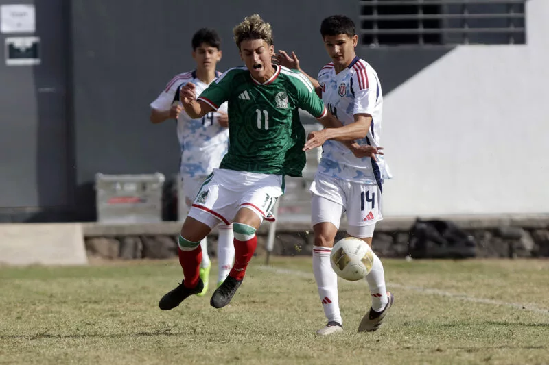 La Selección Nacional de México Varon il sub 16 venció 4 – 1 a Costa Rica