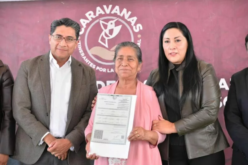 Poder Legislativo respalda las Caravanas Itinerantes por la Justicia Social en el municipio de Texcalyacac