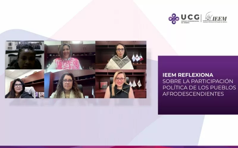 IEEM destaca la participación política de  personas afrodescendientes