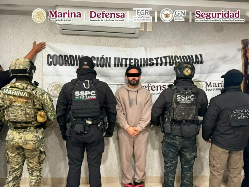 Es capturado Edgar Rodríguez Ortiz, alias “El Limones”, por extorsión, fraude y lavado de dinero.