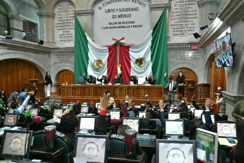Avala Congreso mexiquense Paquete Fiscal 2026; presupuesto crece 5.6%