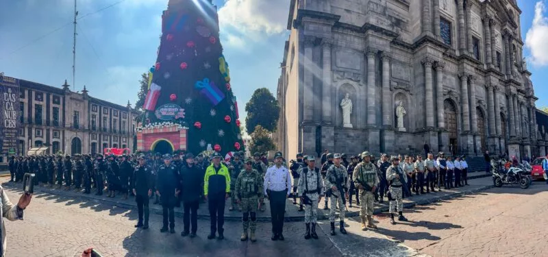 Seguridad en acción: despliegue interinstitucional para proteger a las familias de Toluca