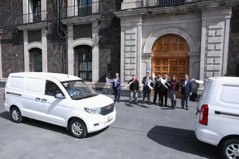 PJEdomex renueva parque vehicular y  eficienta envío de correspondencia