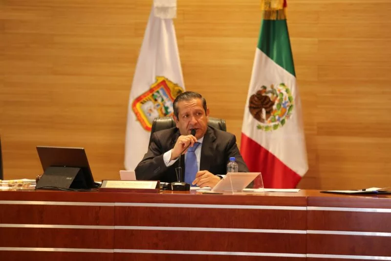 Nueva titular del Centro de Mediación e integrantes  de Sala Constitucional y de Asuntos Indígenas