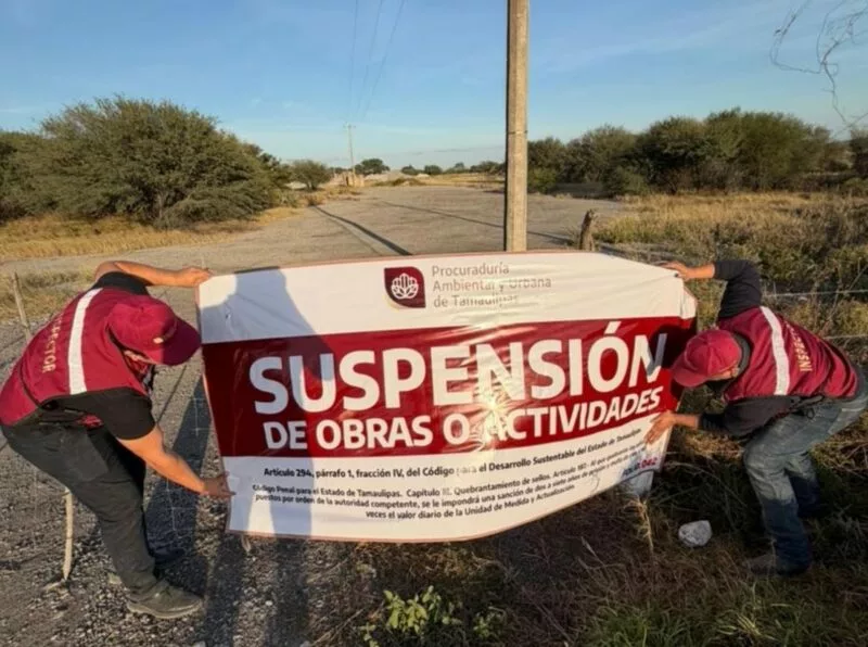 Acción de la Procuraduría Ambiental y Urbana de Tamaulipas Responde a Denuncias Públicas sobre Actividades Ilegales de Empresa Trituradora