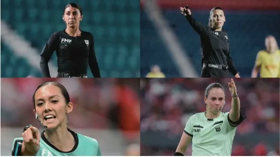 Árbitras mexicanas dirigirán el Partido de Leyendas en Monterrey rumbo al Mundial 2026