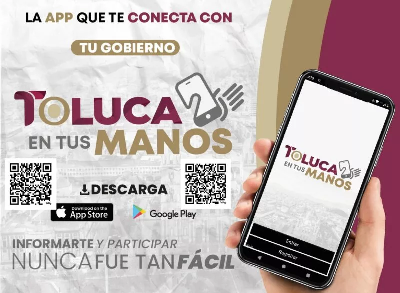 Toluca en tus Manos, 47 servicios del Gobierno municipal a un clic de distancia