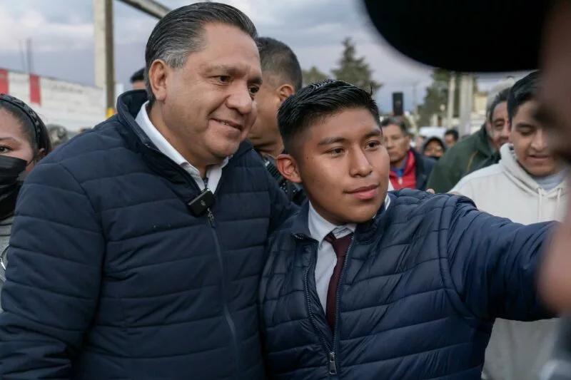 Cumple Ricardo Moreno compromiso en San Pedro Totoltepec y pone fin a más de tres décadas de abandono vial