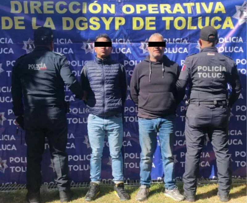 Detiene policía municipal a seis personas por robo, delitos contra la salud y homicidio calificado