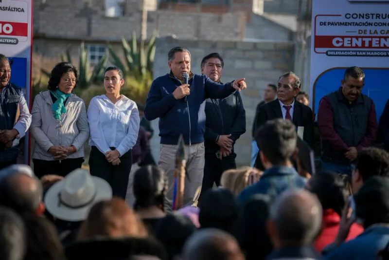 Avanza la transformación con inauguración de calle Centenario, el trabajo se ve y se siente: Ricardo Moreno