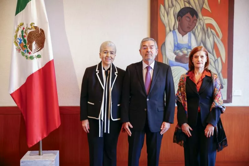 Anuncia canciller De la Fuente designación presidencial de las embajadoras Luz Elena Baños y Ana Luisa Vallejo