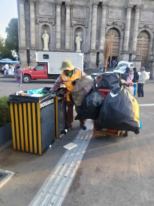 Despliega Ricardo Moreno operativo especial de limpieza por peregrinación a la Basílica