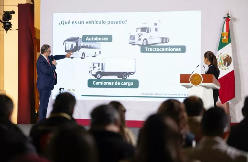 Claudia Sheinbaum Pardo presentó Programa de Atención para la Protección a la Industria de Vehículos Pesados