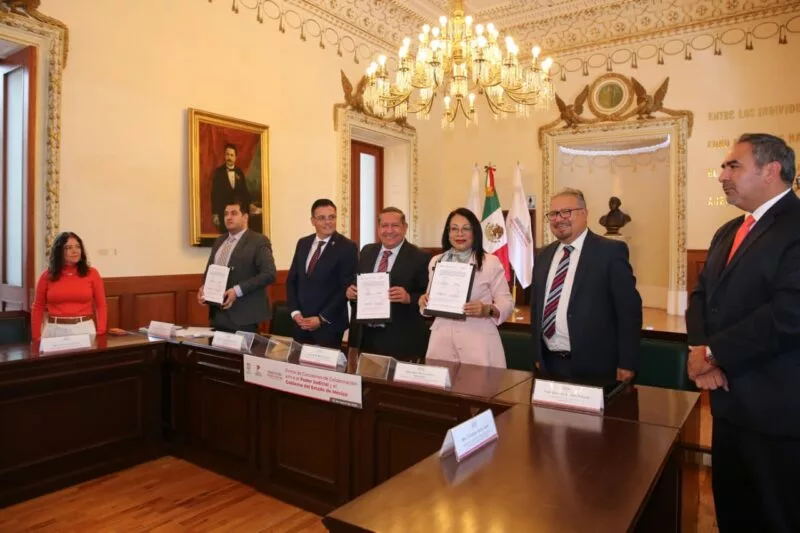 Conciliación y trabajo conjunto  para una mejor impartición de justicia mexiquense