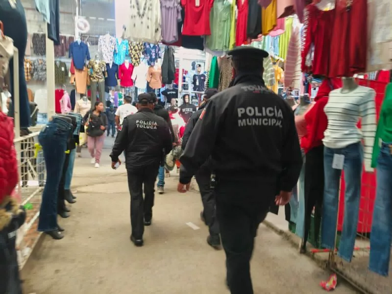Mantienen vigilancia en mercado Aviación – Autopan, uno de los centros comerciales más concurridos