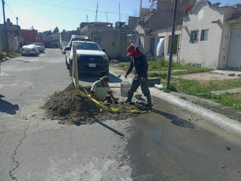 Pone en marcha Ricardo Moreno estrategia para detección y reparación de fugas de agua en Toluca