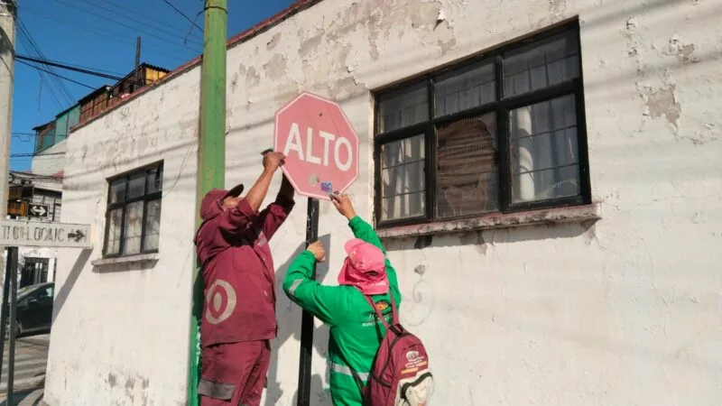 Transforma Ricardo Moreno la movilidad en Toluca con rehabilitación de más de 2 mil 700 señales viales