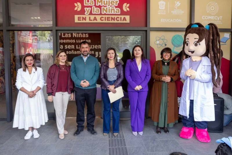 Científicas mexiquenses inspiran a niñas, a través de la exposición fotográfica “La mujer y la niña en la ciencia”, esfuerzo de la UAEMéx y el COMECyT