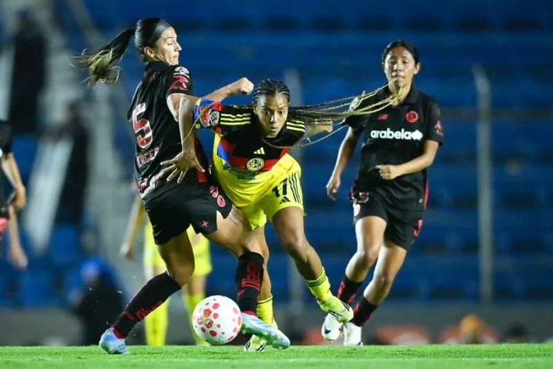 Toluca femenil fue superado 2-0 ante América en su visita al estadio Ciudad de los Deportes