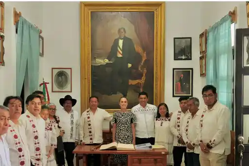 Benito Juárez Vive en la Cuarta Transformación: Claudia Sheinbaum