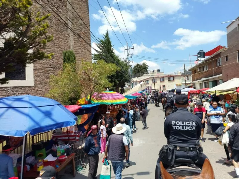 Reporta Toluca conclusión de Semana Santa con tranquilidad y orden