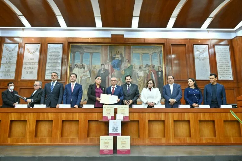 Revisión de cuenta pública refuerza la confianza ciudadana: congresistas