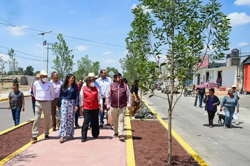 Con un avance superior al 85 %, Gobernadora Delfina Gómez supervisa el Boulevard Teotihuacán–Maquixco; agilizará la movilidad de 125 mil habitantes