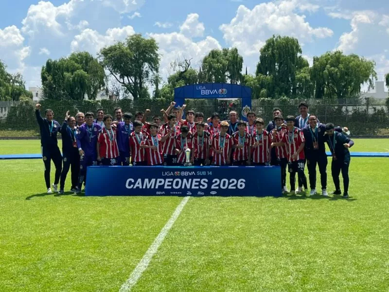 Chivas Campeón en la categoría Sub-14 “Consagran el ADN ganador”